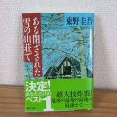 ある閉ざされた雪の山荘で