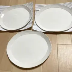 プレート　シンプル　お洒落　三客セット　中皿　食器セットのサムネイル