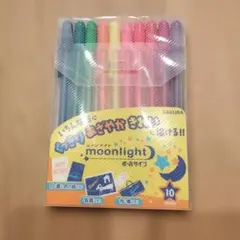 SAKURA moonlight 蛍光ボールペン10色セットのサムネイル