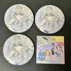 森亜るるか 缶バッジ きらめき Rainy Day 5個 セット たんプリ 限定