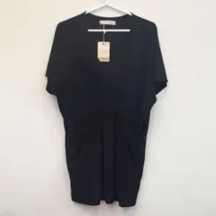 【新品・未使用】ワンピース　チュニック　黒