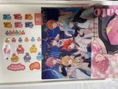 すとぷり　クリアファイル、シール