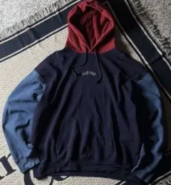 戸*と様 【希少配色】GAP ギャップ マルチカラー クレイジーパターン パーカ