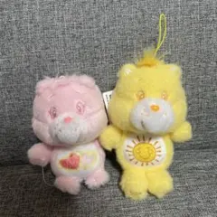 ケアベア　マスコット　キーホルダー　二つセット