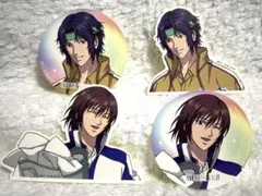 幸村精市 不二周助 新テニスの王子様 ステッカーコレクション 4点セット