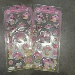 ドロップジェリーシール マイメロ 2枚セット サンリオ