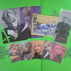 TXT ヒュニンカイ 韓国 ラキドロ 特典 トレカ ステッカー 8点 トゥバ