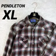 や*ま様 PENDLETON シャツ XL 90s USA ヴィンテージ 裏地キのサムネイル