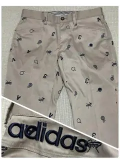 adidas アディダスゴルフ テーラーメイド ベージュパンツ 総柄