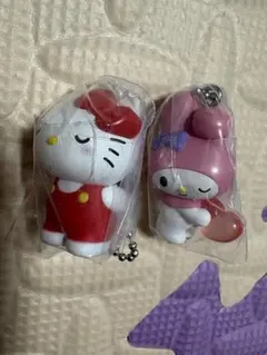 サンリオ ハローキティ マイメロディ ミニフィギュア 2点セット