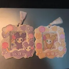 TWICE LOVELYS カードホルダー サナ ジヒョ 2種セット