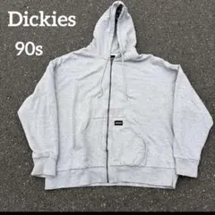 Dickies 90s グレー フード付きパーカー