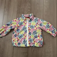 moujonjon 花柄ジャケット ブルゾン　80センチ