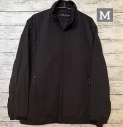 ALAIN DELON シンプル　ブラック ジャンパー　Mサイズ