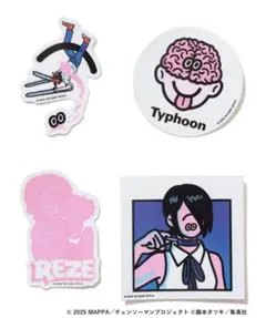 チェンソーマン　ステッカー　レゼ編　ビームス　Face Oka 藤本タツキ