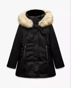 ZARA セミロングアノラック　ブラック L 新品 2026年最新】zara アノラックの人気アイテム - メルカリ