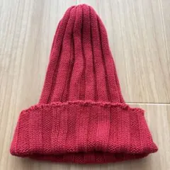 美品 【英国製】HIGHLAND 2000 コットン ワッチキャップ レッドのサムネイル