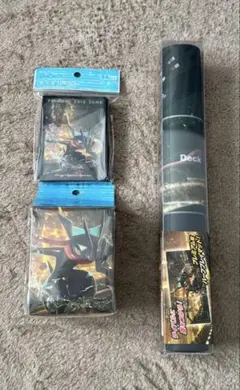 ポケカ かがやくゲッコウガ プレイマット デッキシールド ケース 3点セット