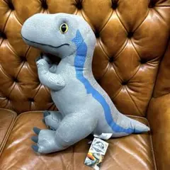 ジュラシック・ワールド メガジャンボぬいぐるみ ブルー　未使用　保管品のサムネイル