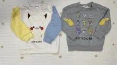 ⑨モンポケ　トレーナーセット