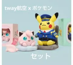 韓国 tway航空 ポケモン コラボ ピカチュウ プリン セット
