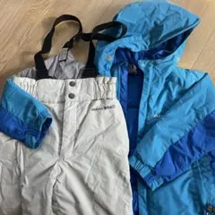 5656様専用✳︎キッズスキーウェア上下セット110 青