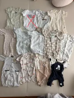 ベビー ロンパース・カバーオール 13点セット