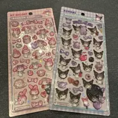 国内正規品 サンリオ 第2弾 ボンボンドロップシール クロミ　マイメロ