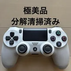 極美品 SONY PS4 純正 コントローラー DUALSHOCK 4 ホワイト