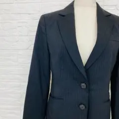 スコットクラブ SCOT CLUB ジャケット グレー ストライプ 入学 卒業 