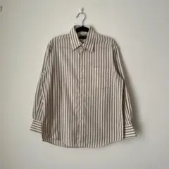 AOKI CAFE SOHO ワイシャツ　ベージュ　Mサイズ