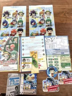 弱虫ペダル　淡路島　ニジゲンノモリ　手嶋純太　東堂尽八　ファイル　キーホルダー