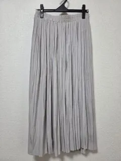 【studio CLIP】 ロングプリーツスカート　L　【新品】のサムネイル