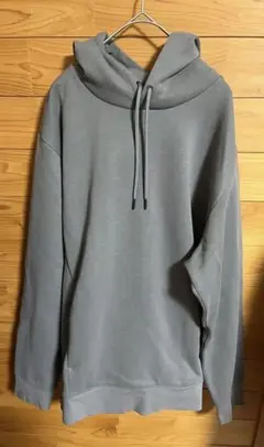 PLST プラステ XL グレー　プルオーバー パーカー フーディー ジッパー