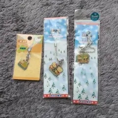 ご当地キティ　北海道　キロロ限定　ストラップ　ファスナーアクセサリー