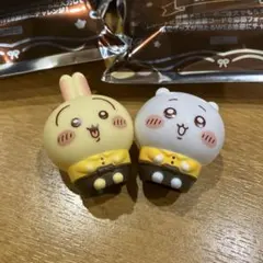 ココス ちいかわコラボ うさぎ ちいかわ ソフビ 指人形