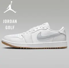 新品 Nike エア ジョーダン 1 ゴルフ LOW G ホワイト 28.0cm