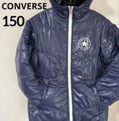 コンバース 中綿ジャケット 150 ネイビー キッズ 防寒 アウター