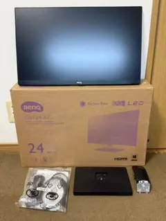 [매우 아름다운 신품 미사용] BenQ GW2406Z 24인치 디스플레이 (보너스 포함)