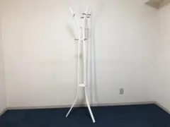 コートハンガー SOHシリーズ ホワイト スタイリッシュデザイン服吊り 鞄掛け