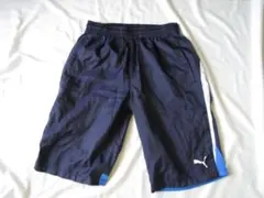 PUMA 　プーマ　ハーフパンツ　Sサイズ　ネイビー