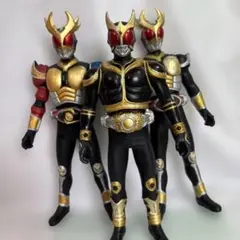 仮面ライダー ソフビ ライダーヒーローシリーズ クウガ アギト 限定品含む3体‼︎