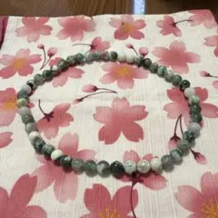 モスアゲート8mmのブレス