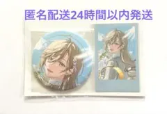 にじさんじ 叶 誕生日グッズ2025 箔押し缶バッジ&チェキ風カード
