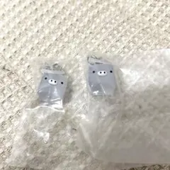 サンエックス　ユニバース　マスコットチャーム　めじるしアクセサリー 白