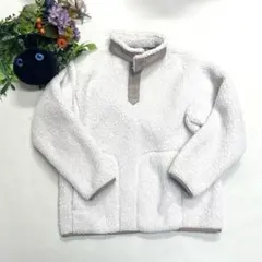 新品!!ユニクロ White Mountaineeringフリース　S ベージュ
