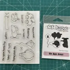 C.C. Designs スタンプ＆ダイ セット Up And Awayのサムネイル