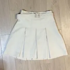 Heatherプリーツミニスカート S