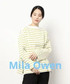 【Mila Owen】ワイドシルエットボーダートップス 09WCT214102のサムネイル