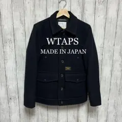 美品！WTAPS 濃紺ウールジャケット！日本製！のサムネイル